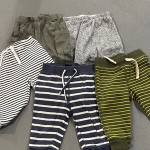 GAP Kids Sweatpants & Joggers Set - Green, Gray, Black, White